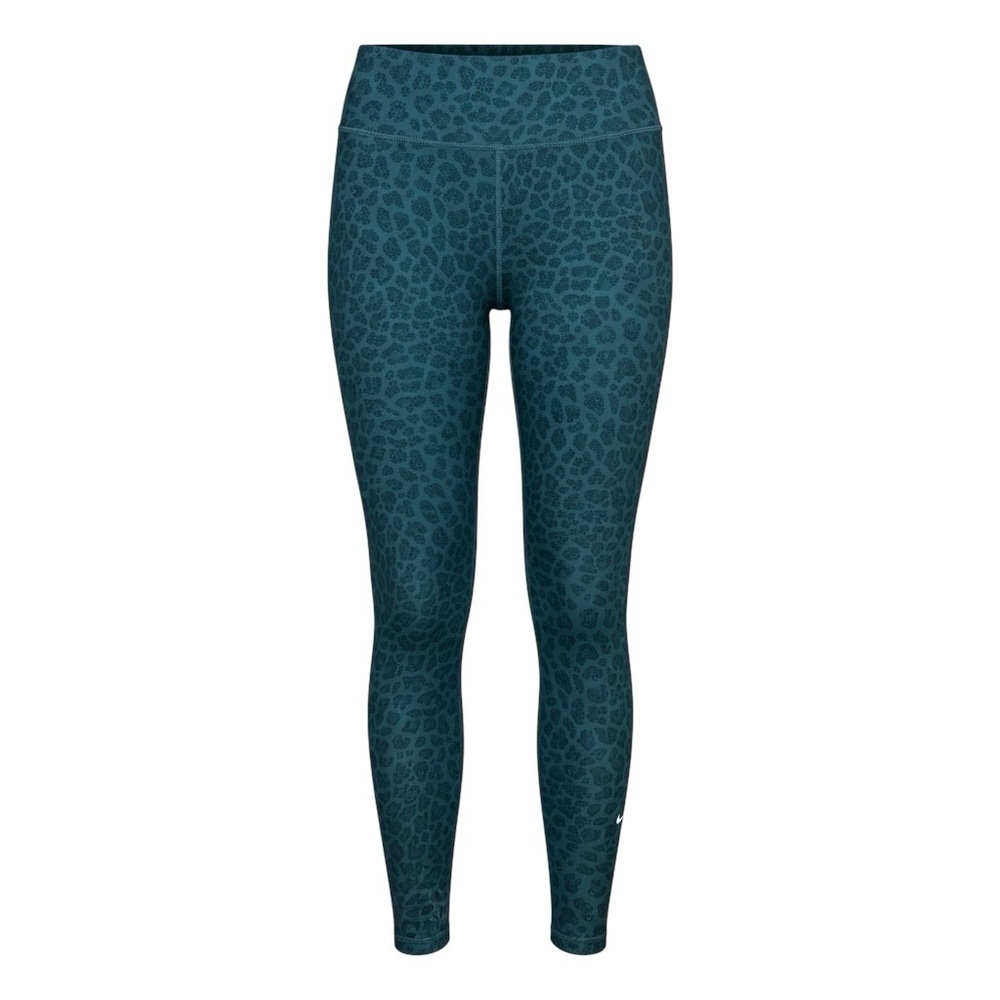 Nike Teal Leopard Print Leggings
